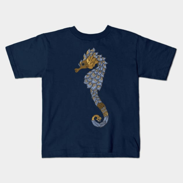 Seahorse Kids T-Shirt by AlondraHanley